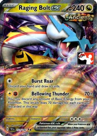 Raging Bolt ex (Prize Pack Series 5) 123/162 - Holofoil Prize Pack Series Cards - Double Rare