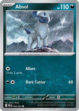 Absol 063 ME02 Phantasmal Flames - Common
