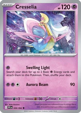 Cresselia 039 ME02 Phantasmal Flames - Uncommon