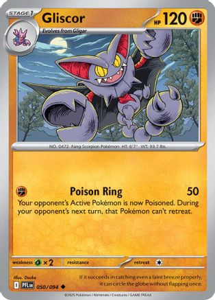 Gliscor 050 ME02 Phantasmal Flames - Uncommon