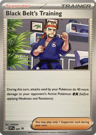 Black Belt's Training 220 SV Scarlet & Violet Promo Cards - Promo