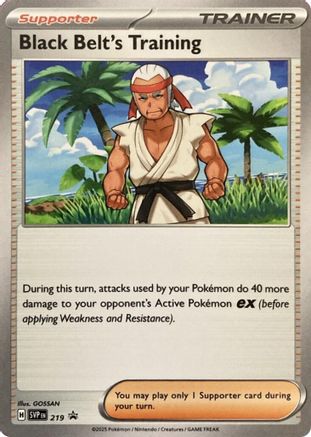 Black Belt's Training 219 SV Scarlet & Violet Promo Cards - Promo