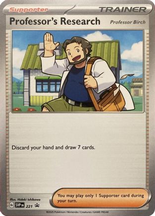 Professor's Research 221 SV Scarlet & Violet Promo Cards - Promo