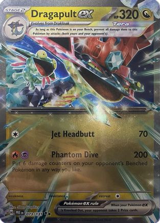 Dragapult ex 073/131 - Holofoil Jumbo Cards - Double Rare