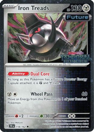 Iron Treads (Temporal Forces Stamped) 118 - Holofoil Miscellaneous Cards & Products - Uncommon