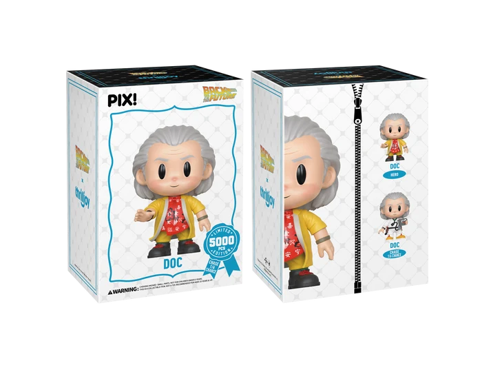 Thrilljoy PIX!: Back to The Future - Doc (Yellow Jumpsuit)