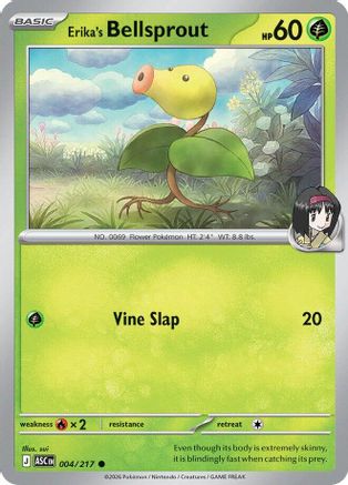 Erika's Bellsprout 004 ME Ascended Heroes - Common