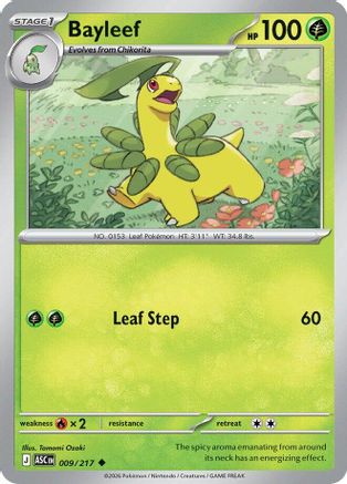 Bayleef 009 ME Ascended Heroes - Uncommon
