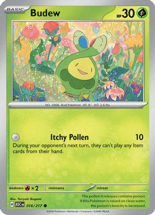 Budew 016/217 ME Ascended Heroes - Common