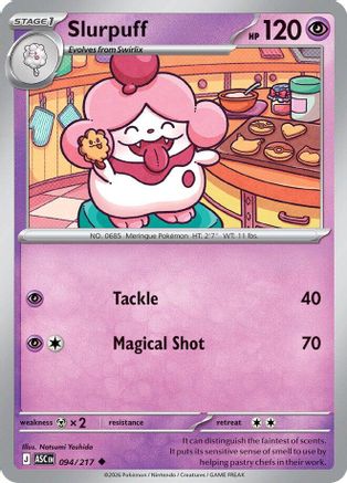 Slurpuff 094/217 ME Ascended Heroes - Uncommon