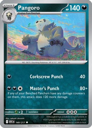 Pangoro 140 ME Ascended Heroes - Uncommon