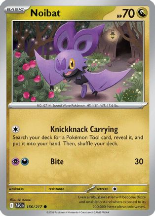 Noibat 156 ME Ascended Heroes - Common