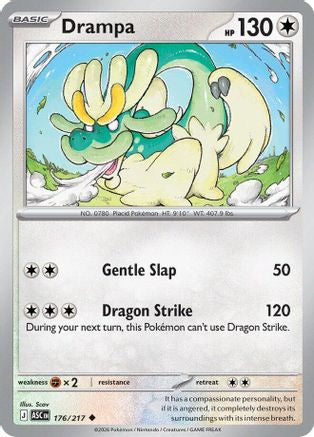 Drampa 176 - Reverse Holofoil ME Ascended Heroes - Uncommon