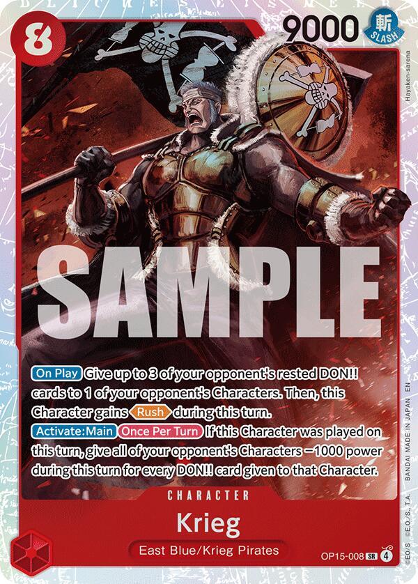 One Piece TCG - Krieg (OP15-008) - Adventure on Kami's Island (OP15-EB04)