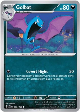 Golbat 050 ME04 Chaos Rising - Common
