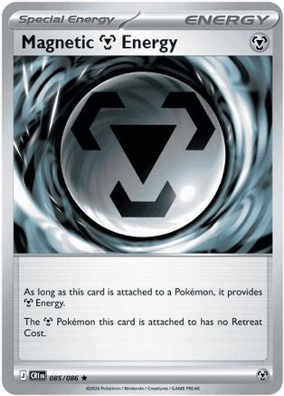 Magnetic Metal Energy 085 - Holofoil ME04 Chaos Rising - Rare