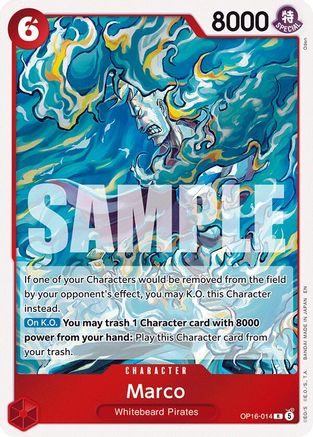 Marco (OP16-014) - The Time of Battle Foil