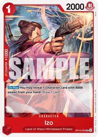 Izo (OP16-002) - The Time of Battle