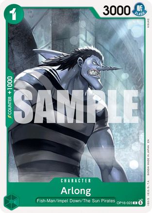 Arlong (OP16-023) - The Time of Battle