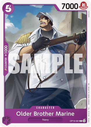 Older Brother Marine (OP16-061) - The Time of Battle