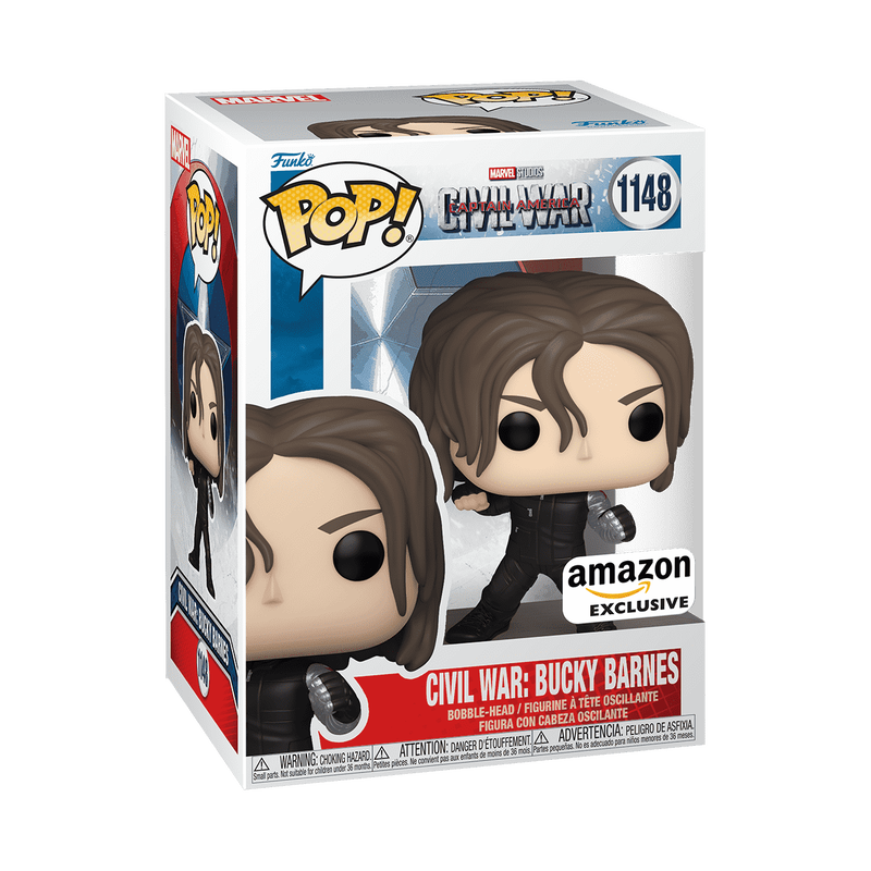 Funko Pop! MARVEL CIVIL WAR: BUCKY BARNES #1148 [AMAZON EXCLUSIVE