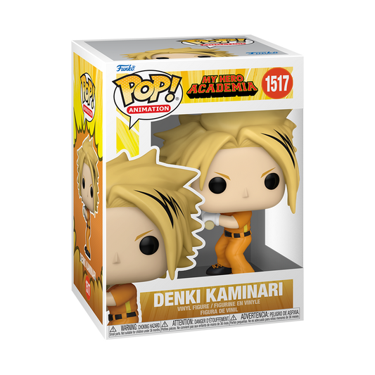 Funko Pop! Anime: My Hero Academia (Hero League Baseball) - Denki Kaminari #1517 / Eijiro Kirishima #1518 / Mashirao Ojiro #1519 / Kyoka Jiro #1520 *PREORDER*