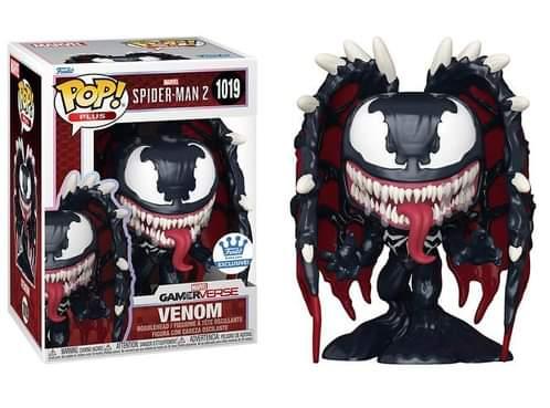 Funko Pop! Marvel: Spider-Man (Gameverse) Anti-Venom Scream Black  Suit Harry Osborn Miles Morales Venom Symbiote