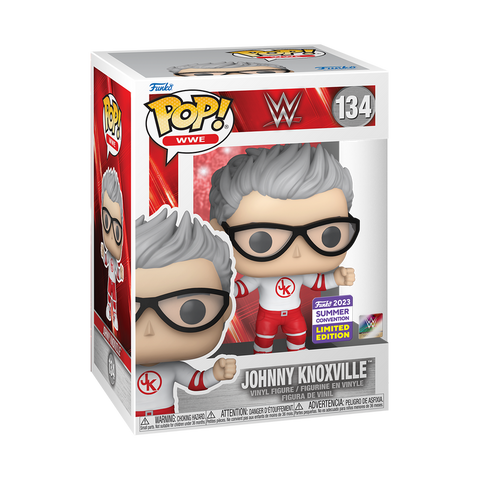 FUNKO POP! WWE JOHNNY KNOXVILLE #134 [2023 SDCC SHARED EXCLUSIVE]