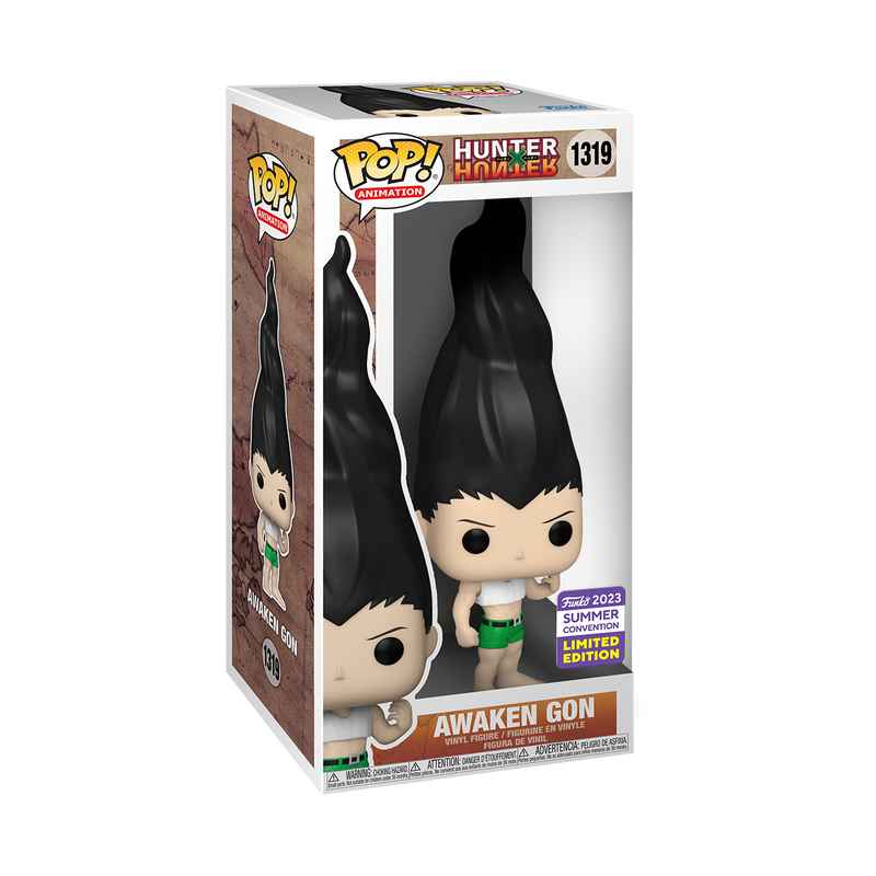 FUNKO POP! ANIME HUNTER X HUNTER AWAKEN GON [2023 SDCC SHARED FUNKO POP! ANIME HUNTER X HUNTER AWAKEN GON [2023 SDCC SHARED