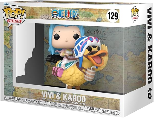 Funko Pop! Anime: One Piece - Vivi & Karoo / King / Eustass