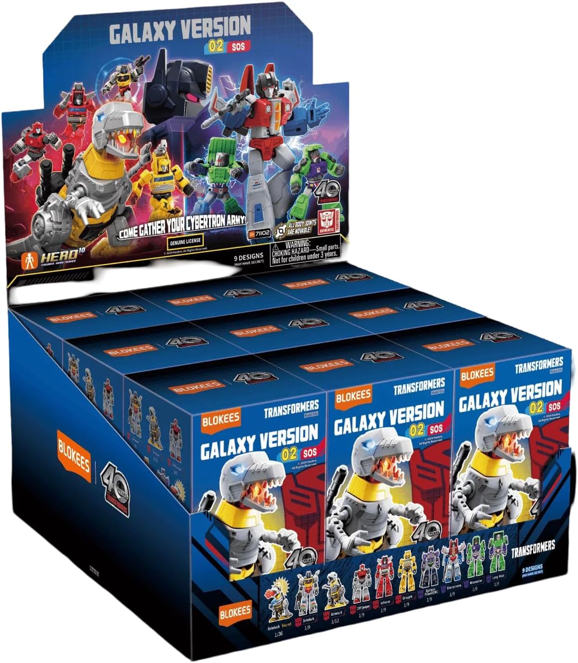 Blokees: Transformers - Galaxy Version Wave 2 Blind Box