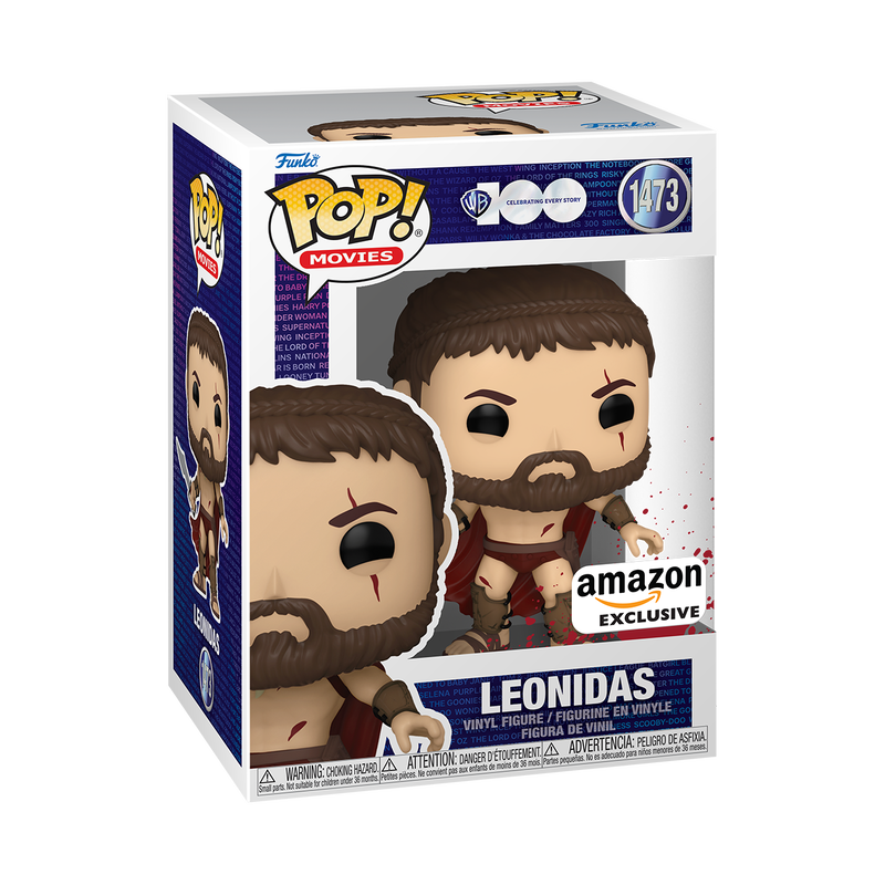 FUNKO POP! LEONIDAS #1473 (BLOODY) (AMAZON EXCL.) *PREORDER*