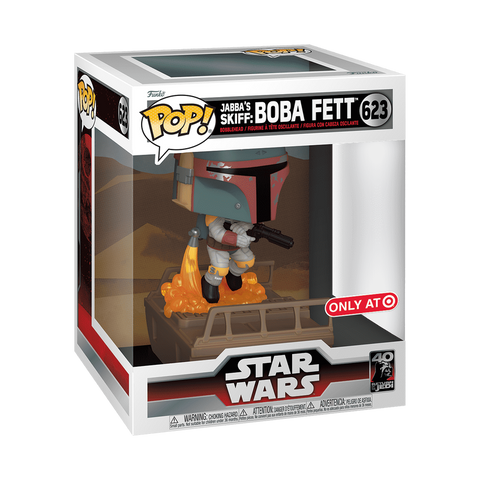 Funko Pop! Star Wars - Deluxe Jabba's Skiff: Boba Fett #623 [Target Exclusive] *PREORDER*