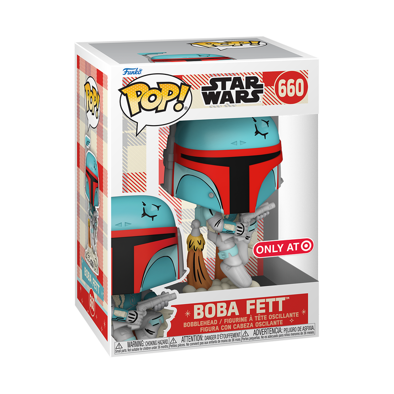 FUNKO POP! BOBA FETT #660 (RETRO REIMAGINED) (TARGET EXCL.) PREORDER*