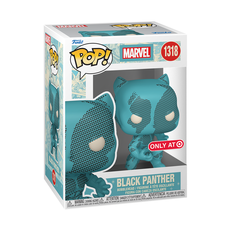 FUNKO POP! BLACK PANTHER #1318 (RETRO REIMAGINED) (TARGET EXCL.) *PREORDER*