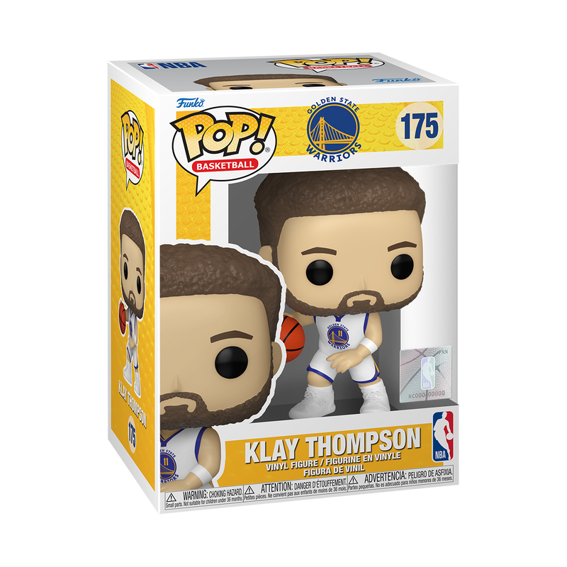 FUNKO POP NBA GOLDEN STATE WARRIORS KLAY THOMPSON WHITE JERSEY 175 MyPops