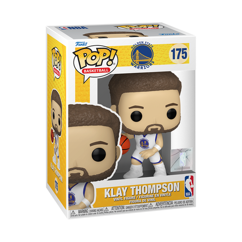 FUNKO POP! NBA GOLDEN STATE WARRIORS KLAY THOMPSON (WHITE JERSEY) #175