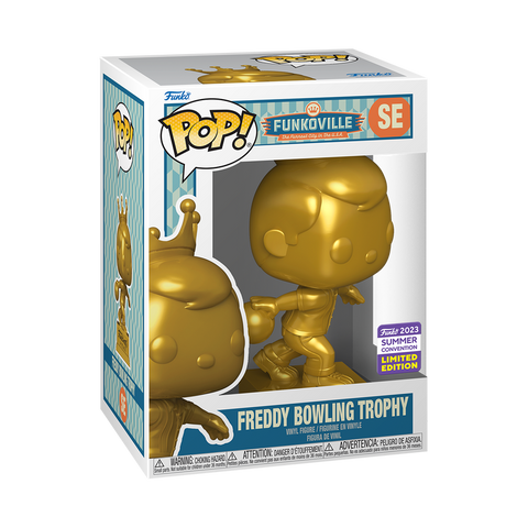 FUNKO POP! FUNVILLE FREDDY BOWLING TROPHY #SE [2023 SDCC SHARED EXCLUSIVE] *PREORDER*