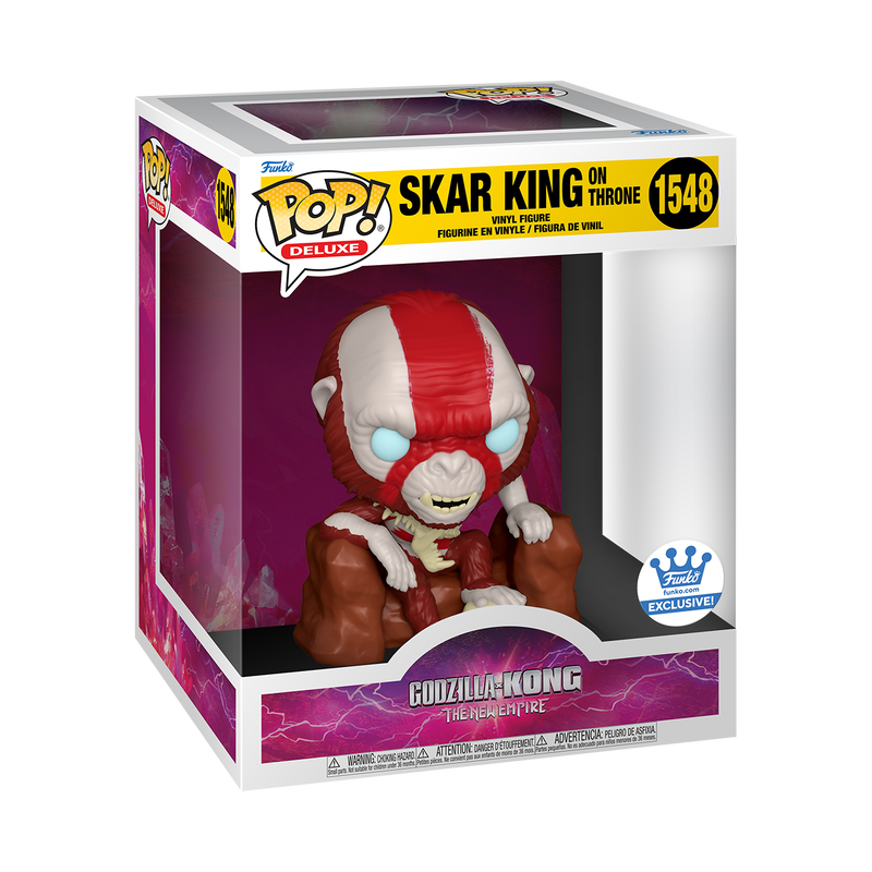 Funko Pop Godzilla The New Empire Deluxe Skar King On Throne 1548 Funko Shop Exclusive