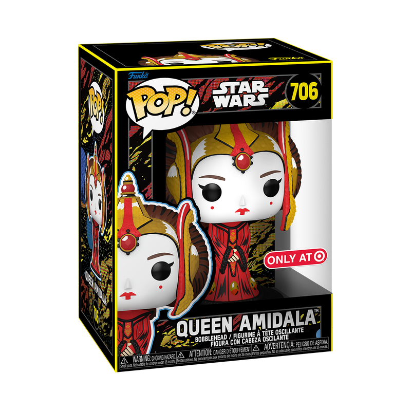 Funko Pop! Star Wars - Queen Amidala (Retro) #706 [Target