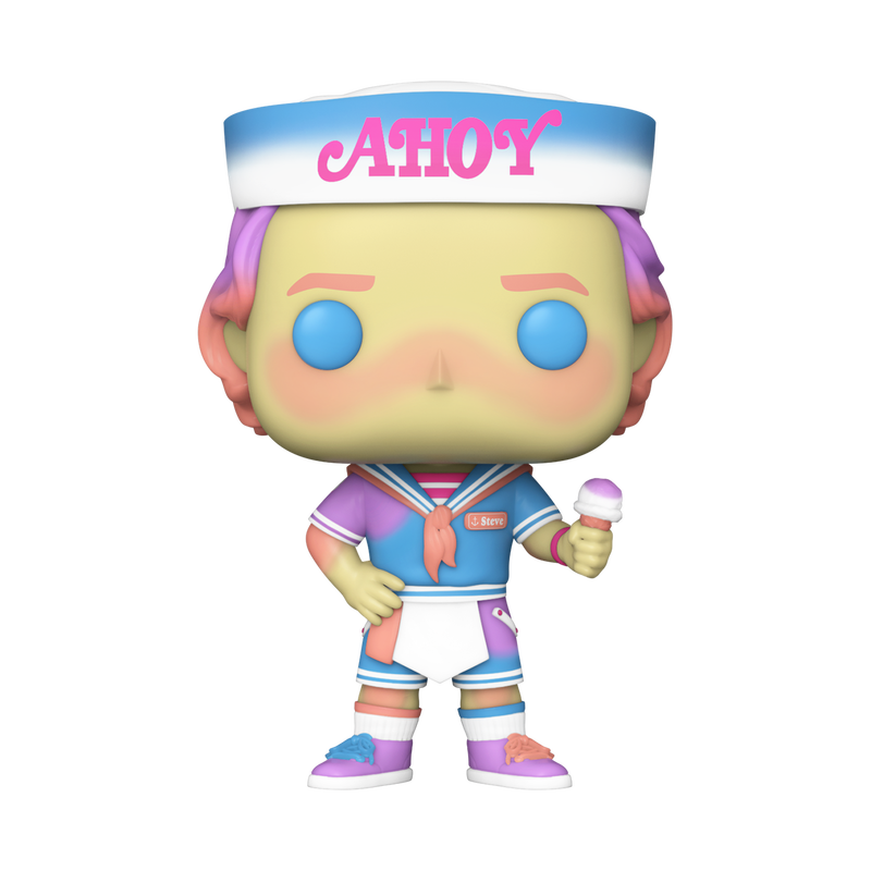 Funko Pop! Television: Stranger Things - Steve #1545 [Scoops Ahoy Funko Pop! Television: Stranger Things - Steve #1545 [Scoops Ahoy