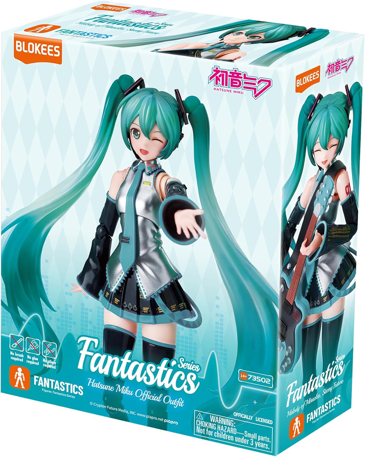 Blokees: Fantastics Series - Hatsune Miku (Official Outfit)