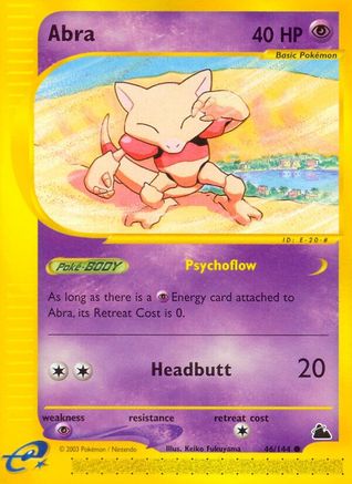 Abra - Reverse Holofoil Skyridge - Common