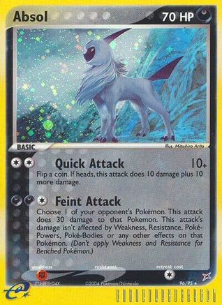 Absol - Holofoil Team Magma vs Team Aqua - Secret Rare
