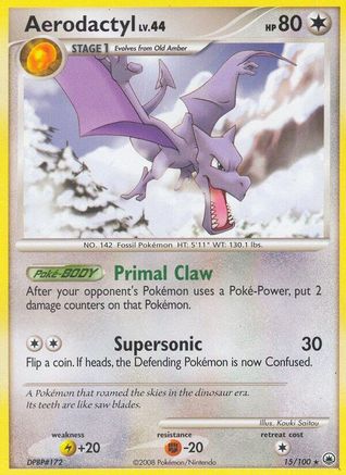 Aerodactyl Majestic Dawn - Rare