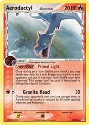 Aerodactyl (Delta Species) 035/110 Holon Phantoms - Uncommon