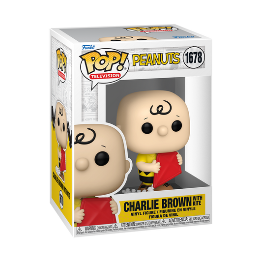 Funko Pop! Television: Peanuts - Charlie Brown #1678 / Charlie Brown #1677 / Snoopy #1679 / Joe Cool #1680