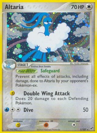 Altaria - Holofoil Deoxys - Holo Rare