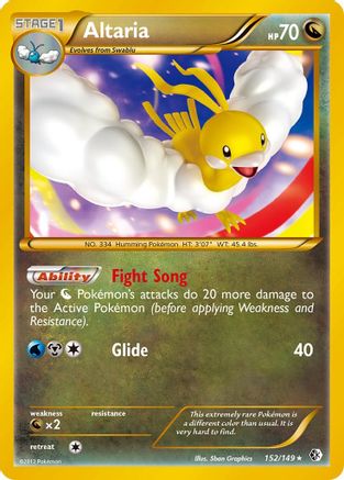Altaria - Holofoil Boundaries Crossed - Secret Rare