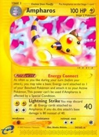 Ampharos (34) Expedition - Rare